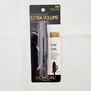 BNIB L'Oreal Voluminous Extra Volume Collagen Mascara Blackest Black 10ml
